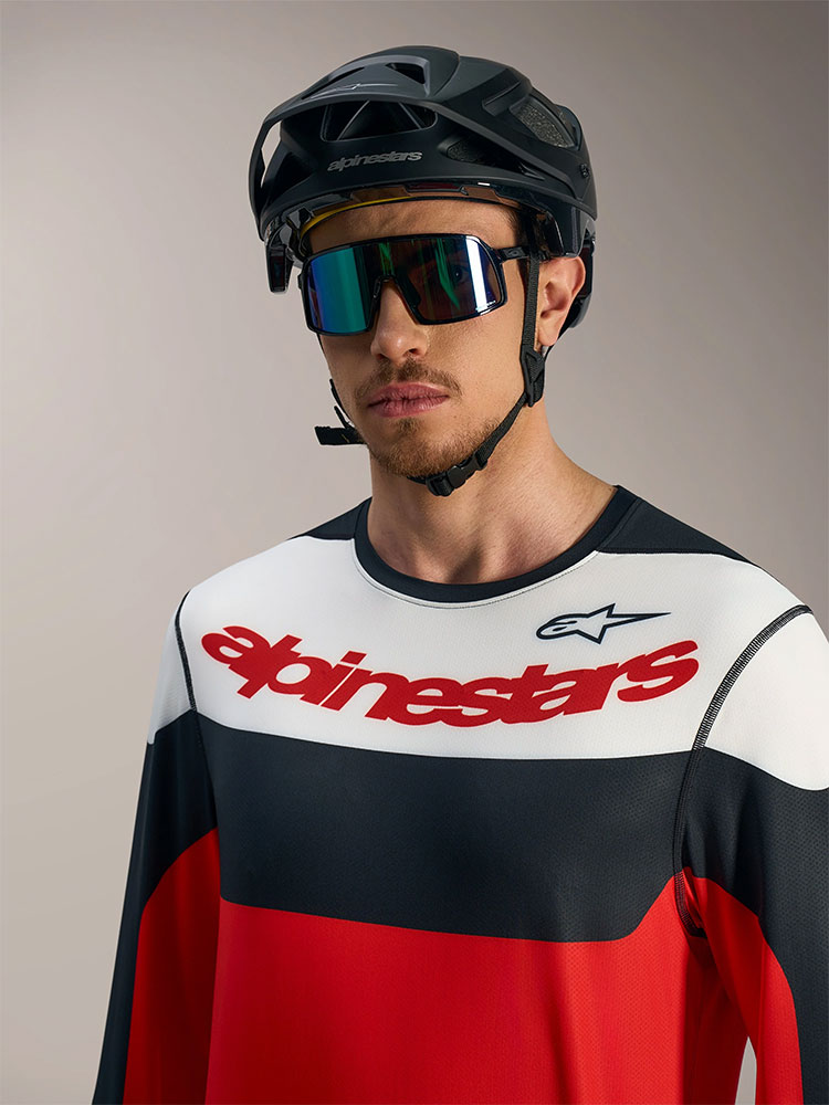 Dura Race - MTB Langarmtrikot Red