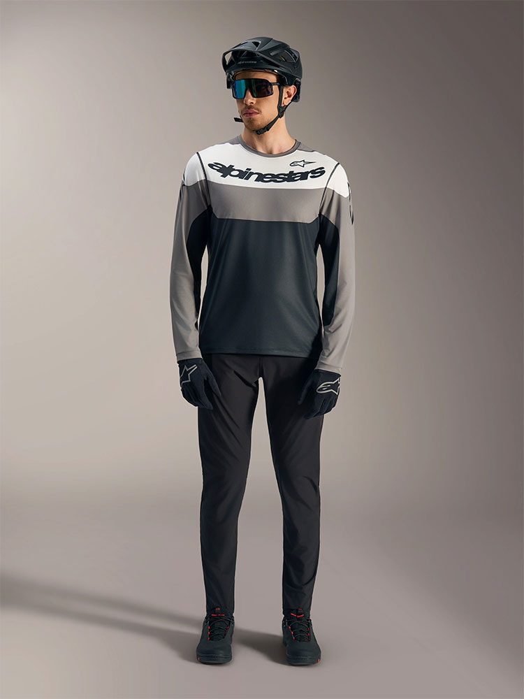 Dura Race - MTB Long Sleeve Jersey Black