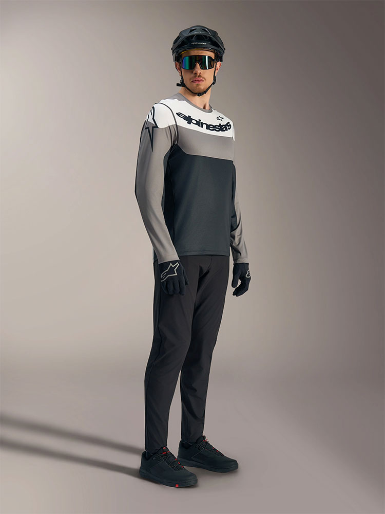 Dura Race - MTB Long Sleeve Jersey Black