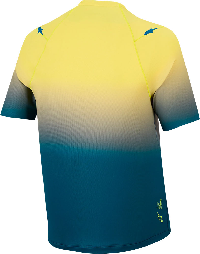 Dura Astars 2.0 - Maglia MTB Blu Verde/Giallo Fluo