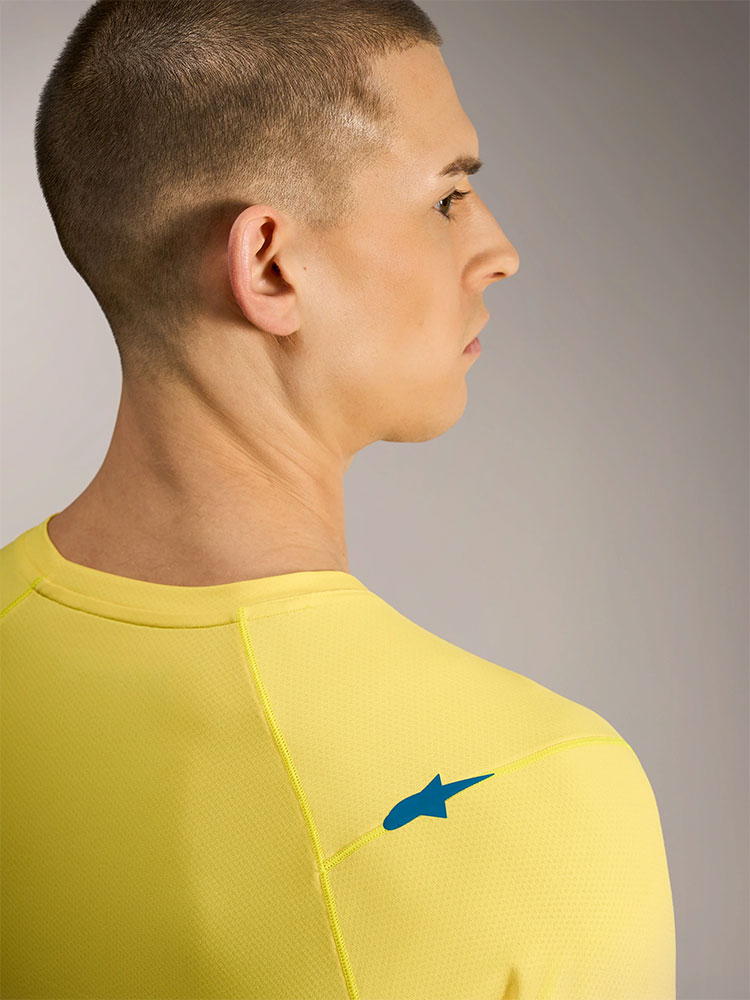 Dura Astars 2.0 - Maglia MTB Blu Verde/Giallo Fluo