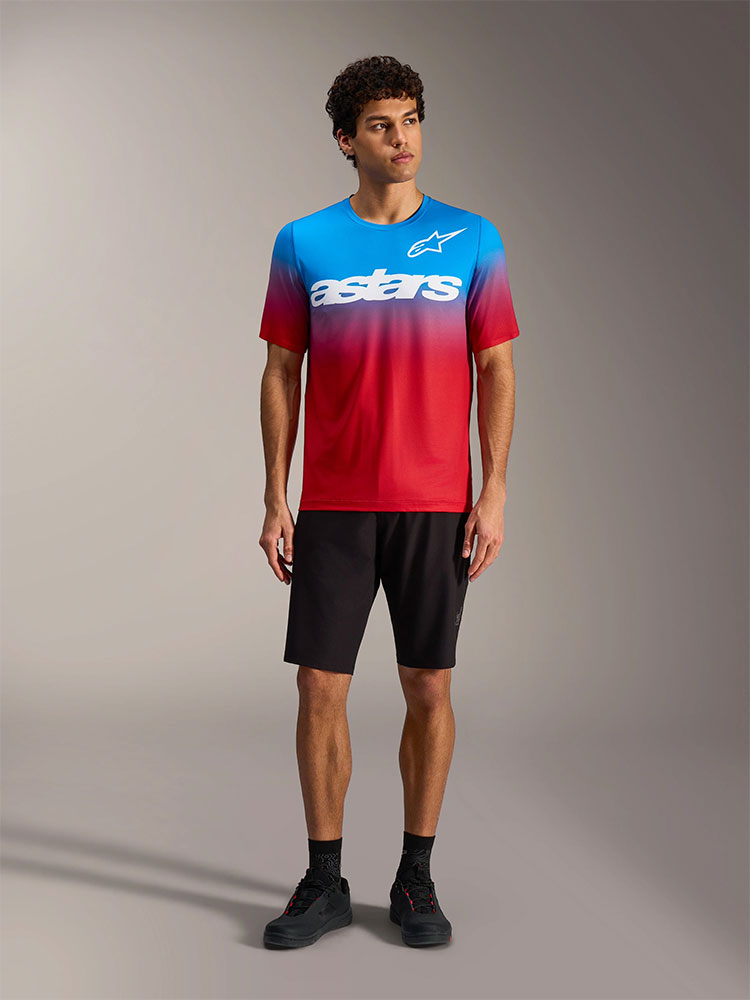 Dura Astars 2.0 - Maglia da MTB rosso/blu