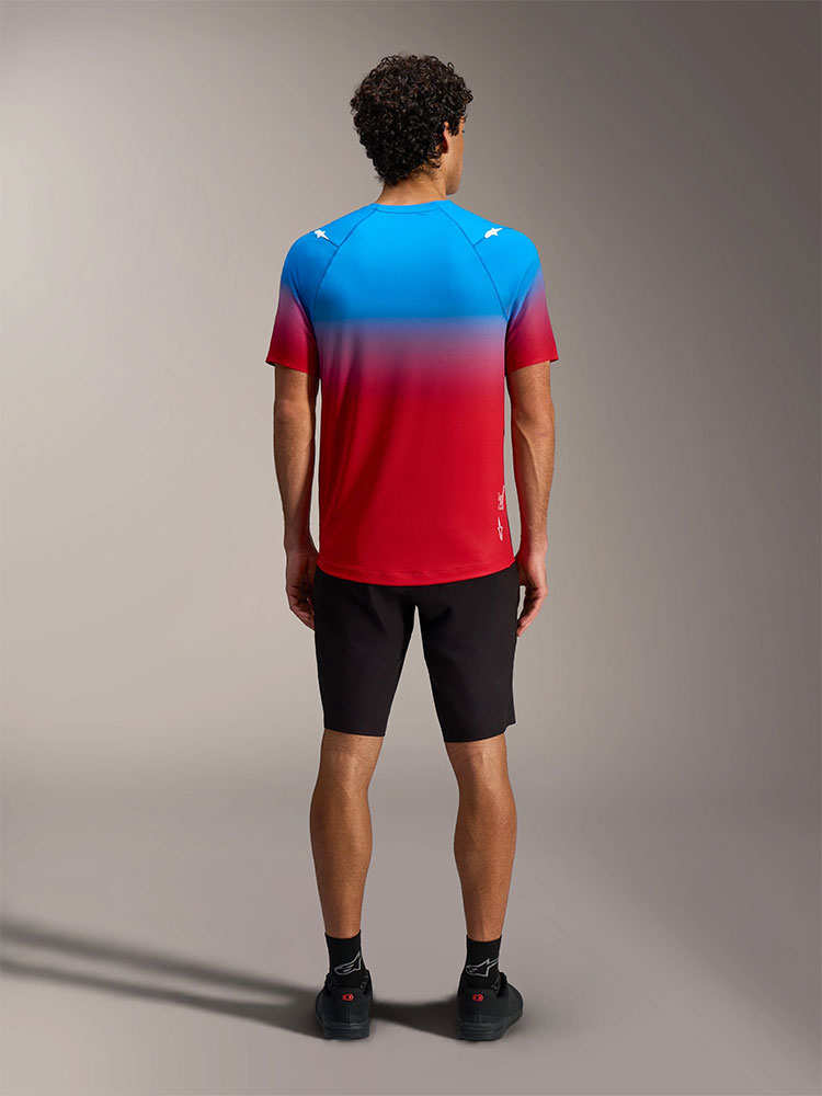 Dura Astars 2.0 - Maglia da MTB rosso/blu