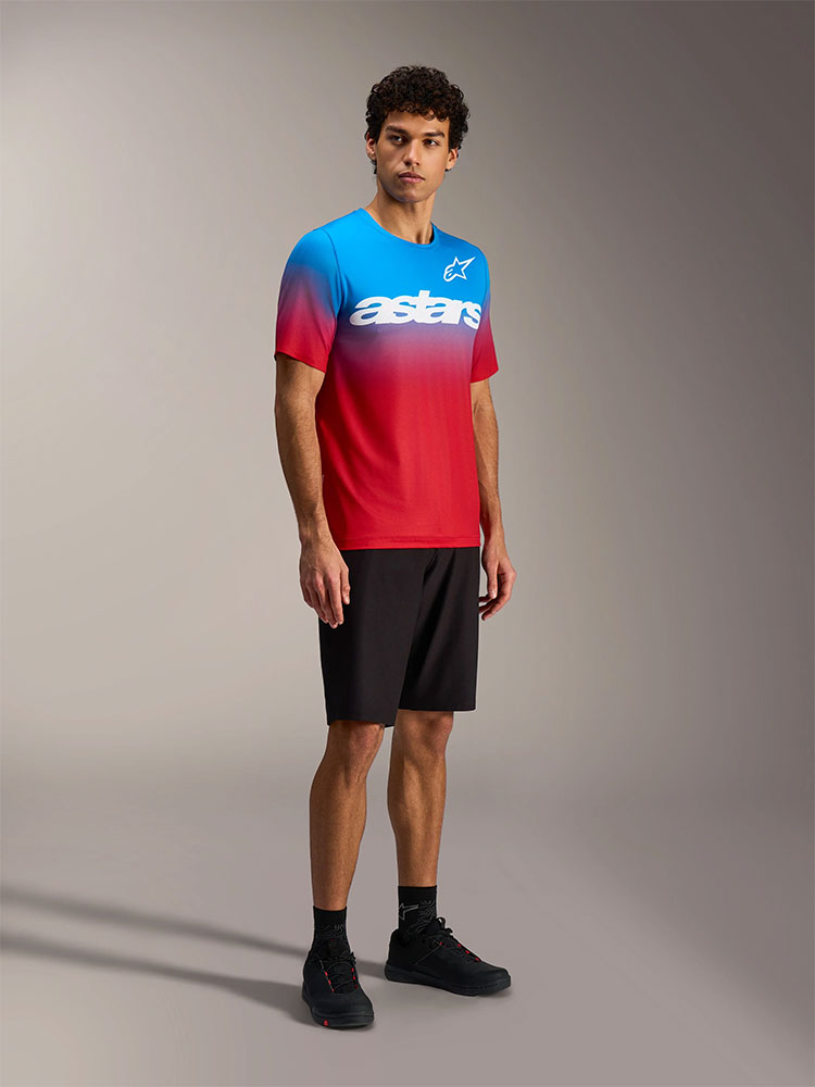 Dura Astars 2.0 - Maglia da MTB rosso/blu