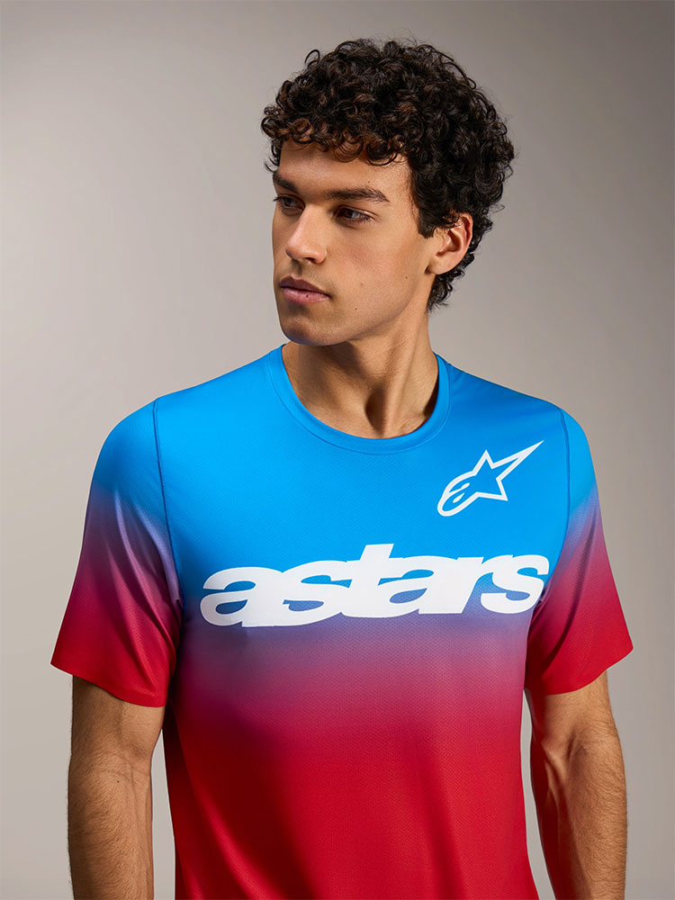 Dura Astars 2.0 - Maglia da MTB rosso/blu