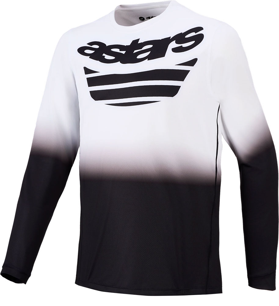 Dura Astars 2.0 - MTB Long Sleeve Jersey White/Black