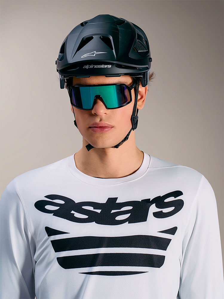 Dura Astars 2.0 - MTB Long Sleeve Jersey White/Black
