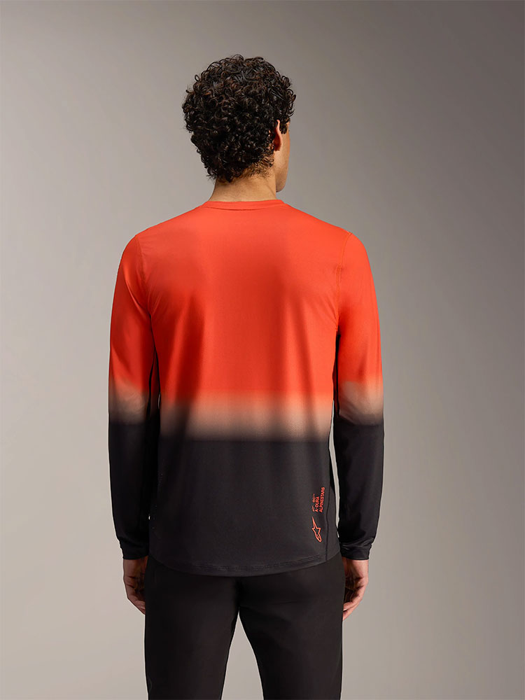 Dura Astars 2.0 - MTB Long Sleeve Jersey Orange/Black