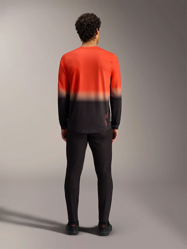 Dura Astars 2.0 - MTB Long Sleeve Jersey Orange/Black
