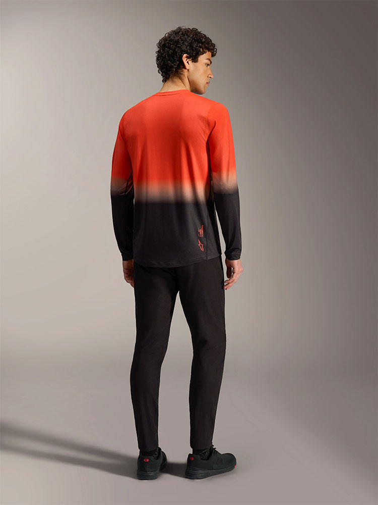 Dura Astars 2.0 - MTB Long Sleeve Jersey Orange/Black