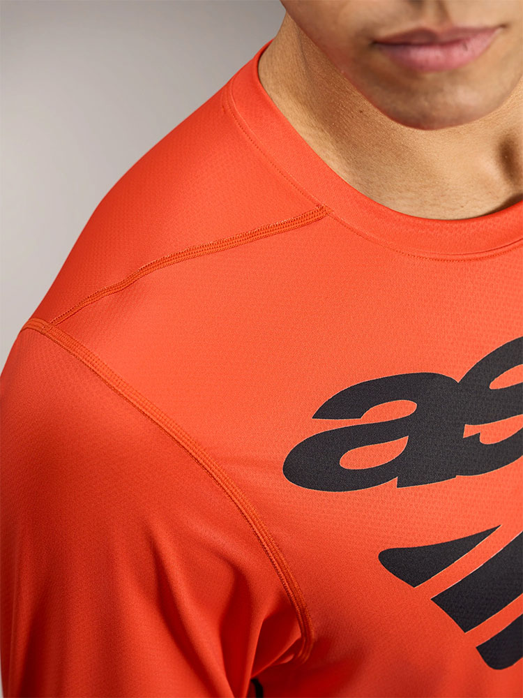 Dura Astars 2.0 - MTB Long Sleeve Jersey Orange/Black