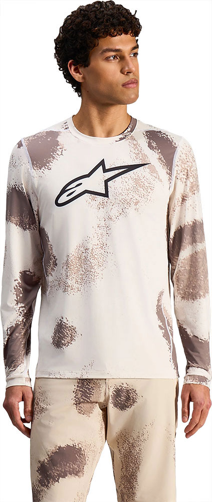 Dura Ride - Maglia a maniche lunghe MTB Sand Camo