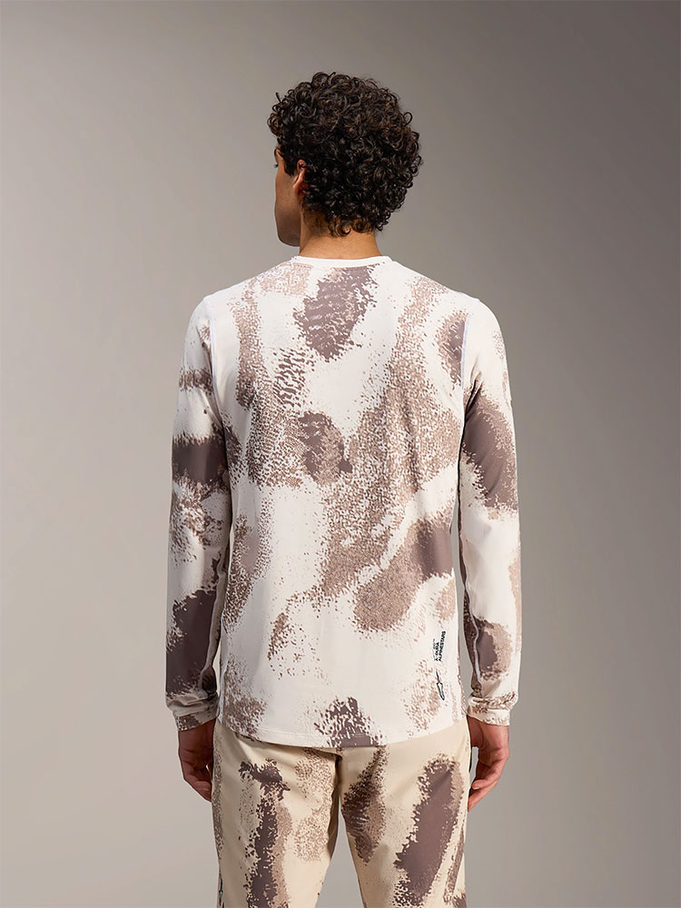 Dura Ride - MTB Long Sleeve Jersey Sand Camo