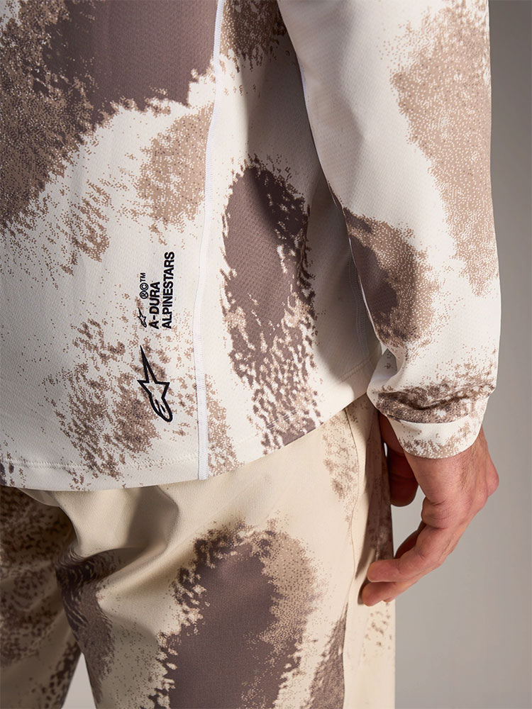 Dura Ride - MTB Long Sleeve Jersey Sand Camo