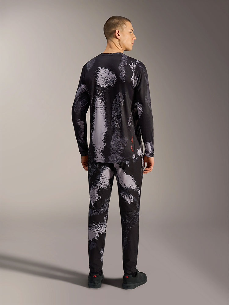 Dura Ride - MTB Long Sleeve Jersey Black Camo
