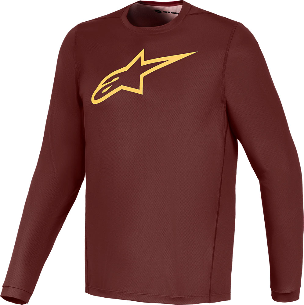 Dura Ride - MTB Long Sleeve Jersey Bordeaux