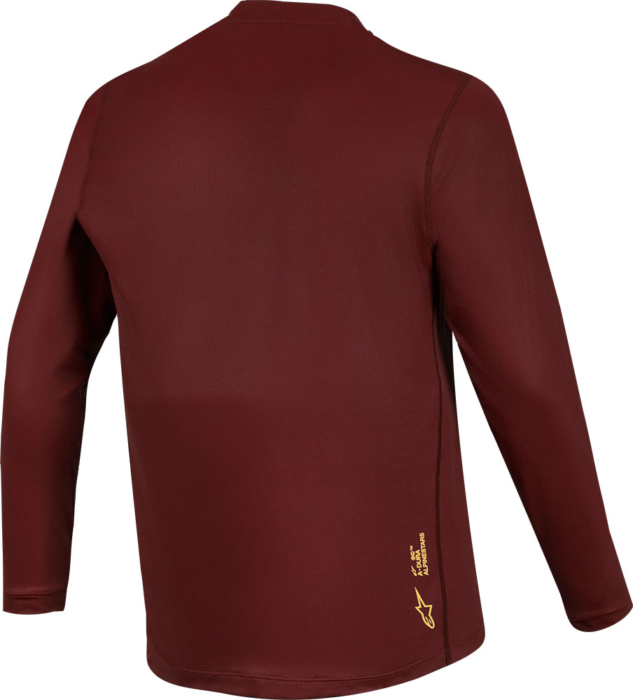 Dura Ride - MTB Long Sleeve Jersey Bordeaux