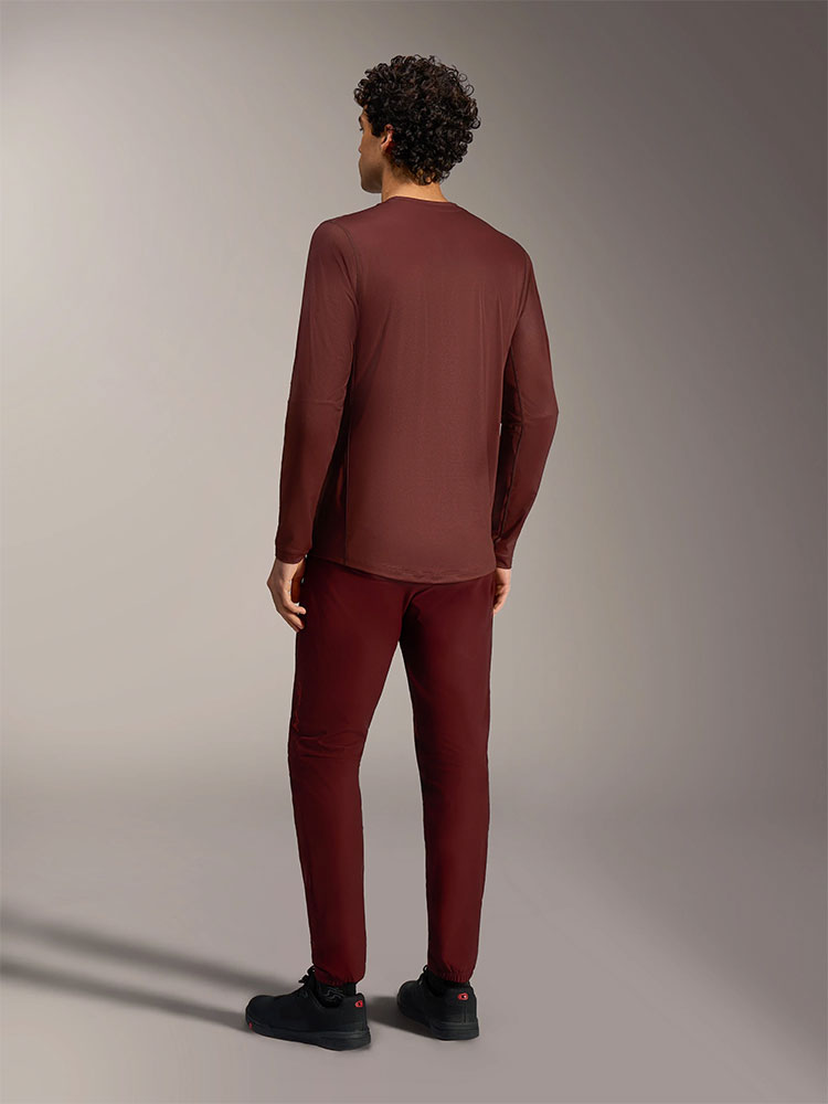 Dura Ride - MTB Long Sleeve Jersey Bordeaux