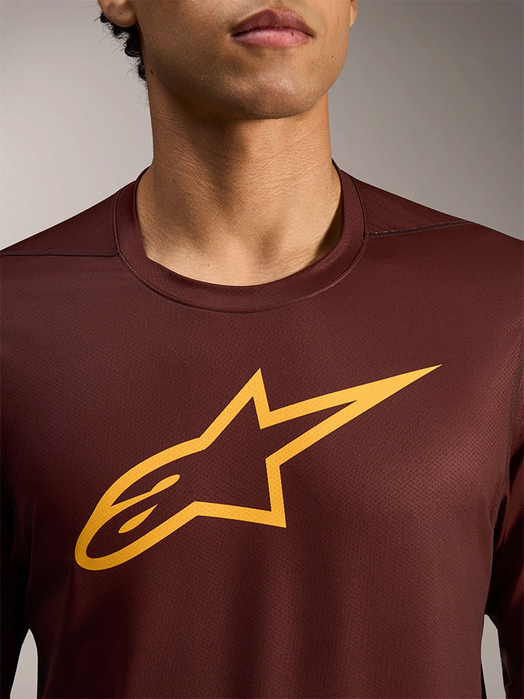 Dura Ride - MTB Long Sleeve Jersey Bordeaux