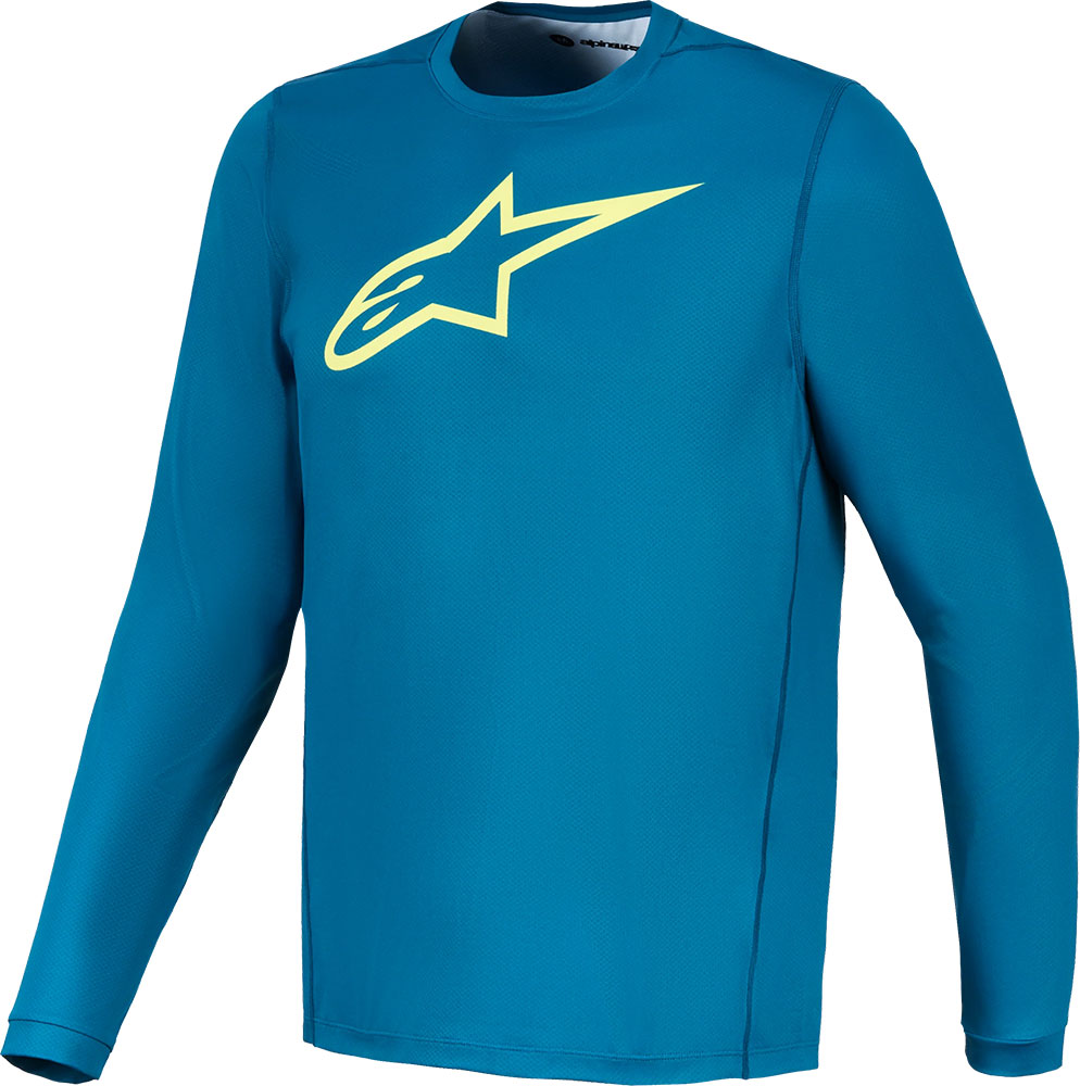 Dura Ride - Maglia a maniche lunghe MTB Blu Verde