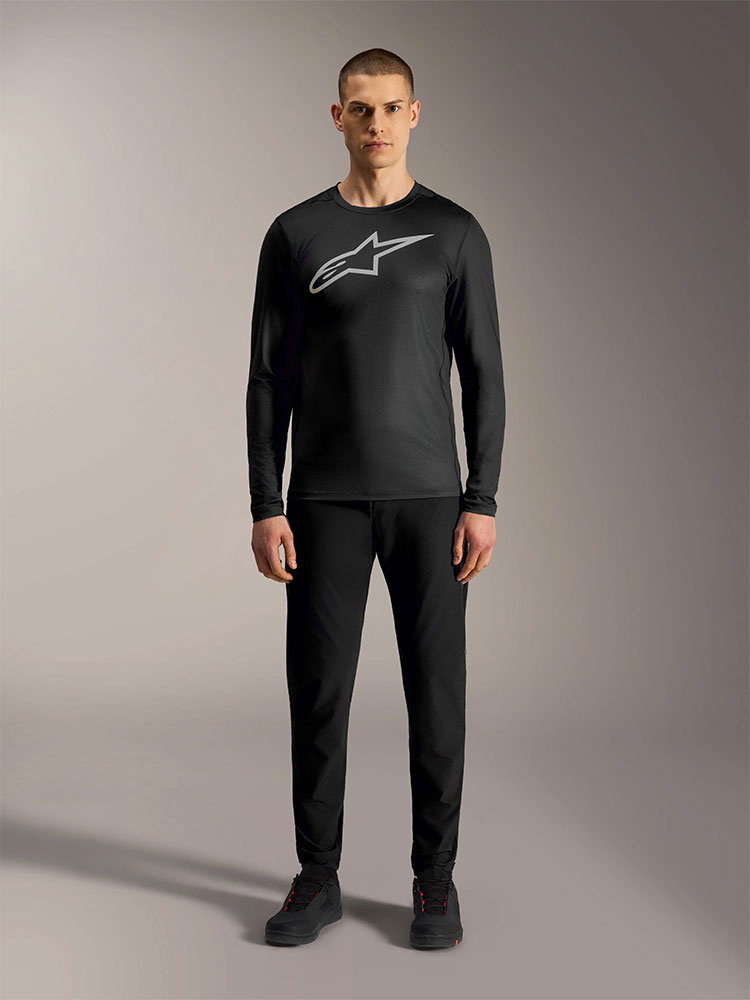 Dura Ride - MTB Long Sleeve Jersey Black