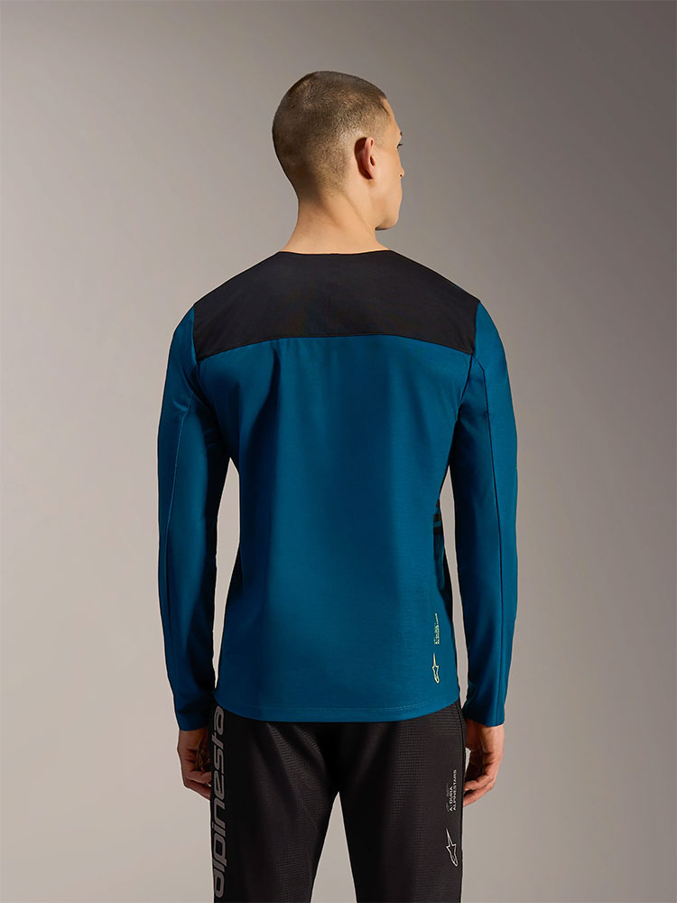 Dura Elite 2.0 - Maillot MTB manga larga Azul Verde