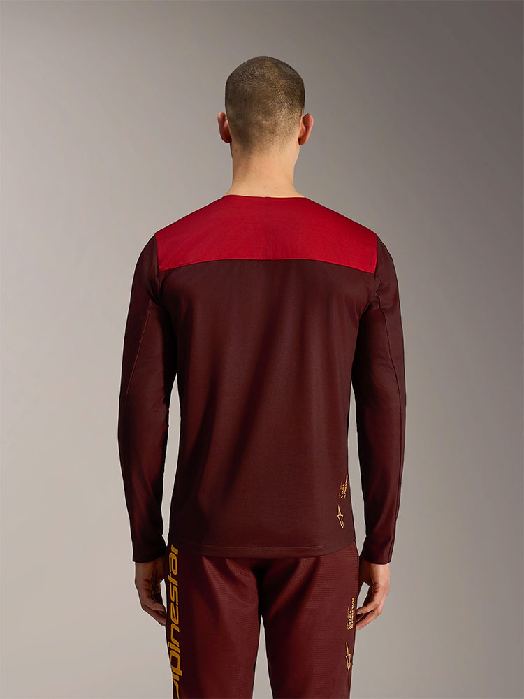 Dura Elite 2.0 - MTB Langarmtrikot Bordeaux