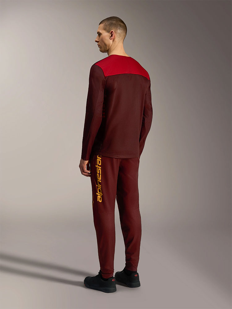 Dura Elite 2.0 - MTB Langarmtrikot Bordeaux