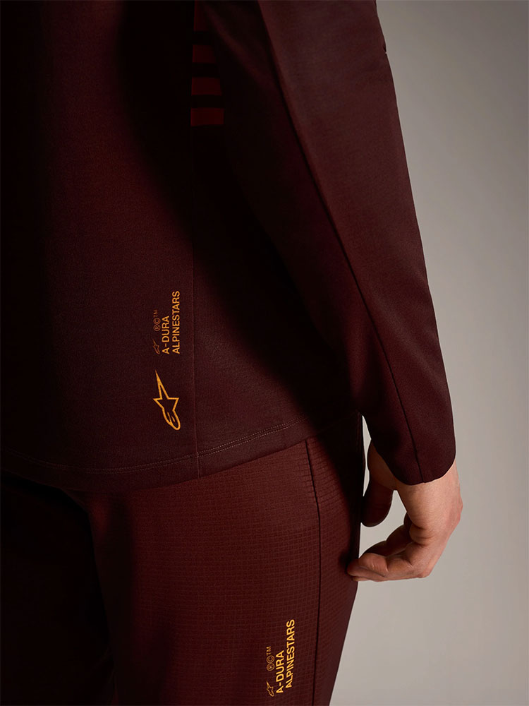 Dura Elite 2.0 - MTB Langarmtrikot Bordeaux