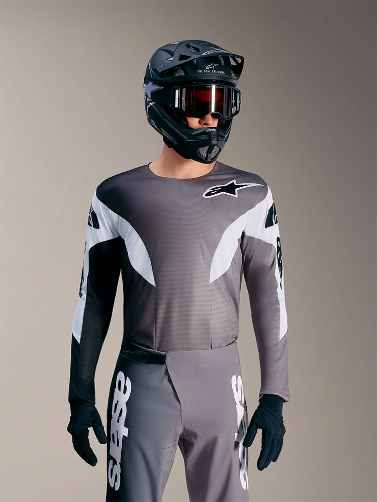 Supra Elite - MTB Langarmtrikot Gray Fade