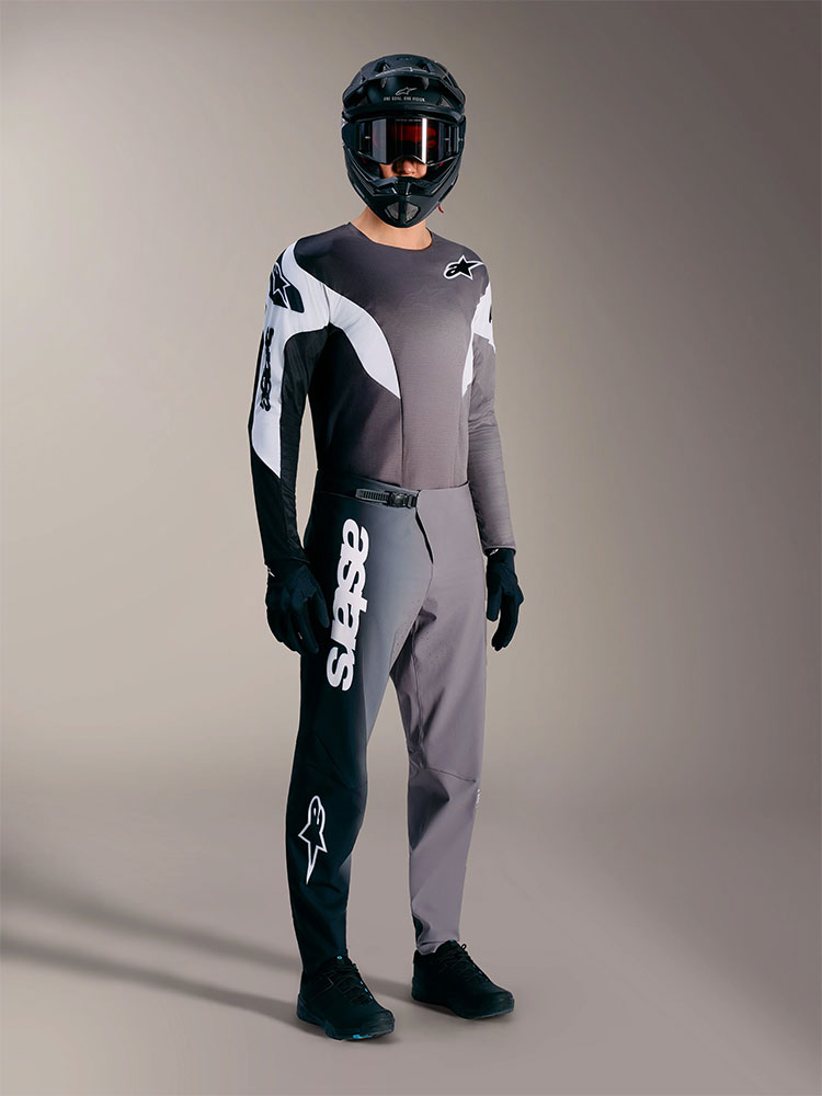 Supra Elite - MTB Langarmtrikot Gray Fade