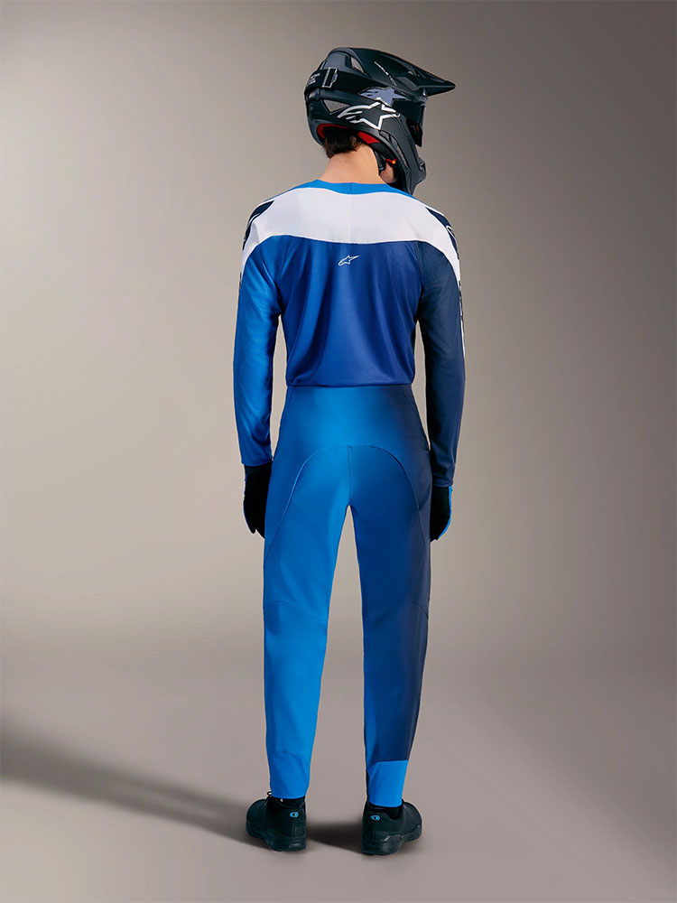 Supra Elite - MTB Long Sleeve Jersey Bright Blue Fade