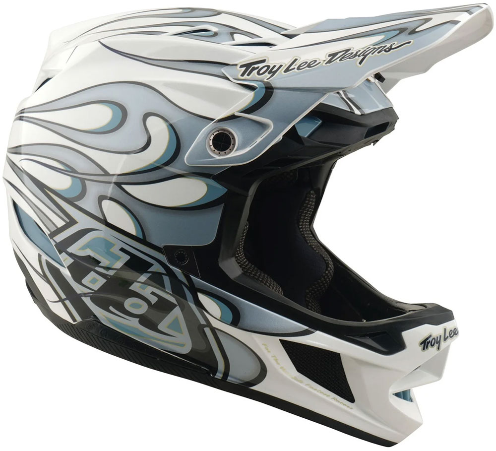 D4 Composite MIPS - Casque full-face Torched White / Silver
