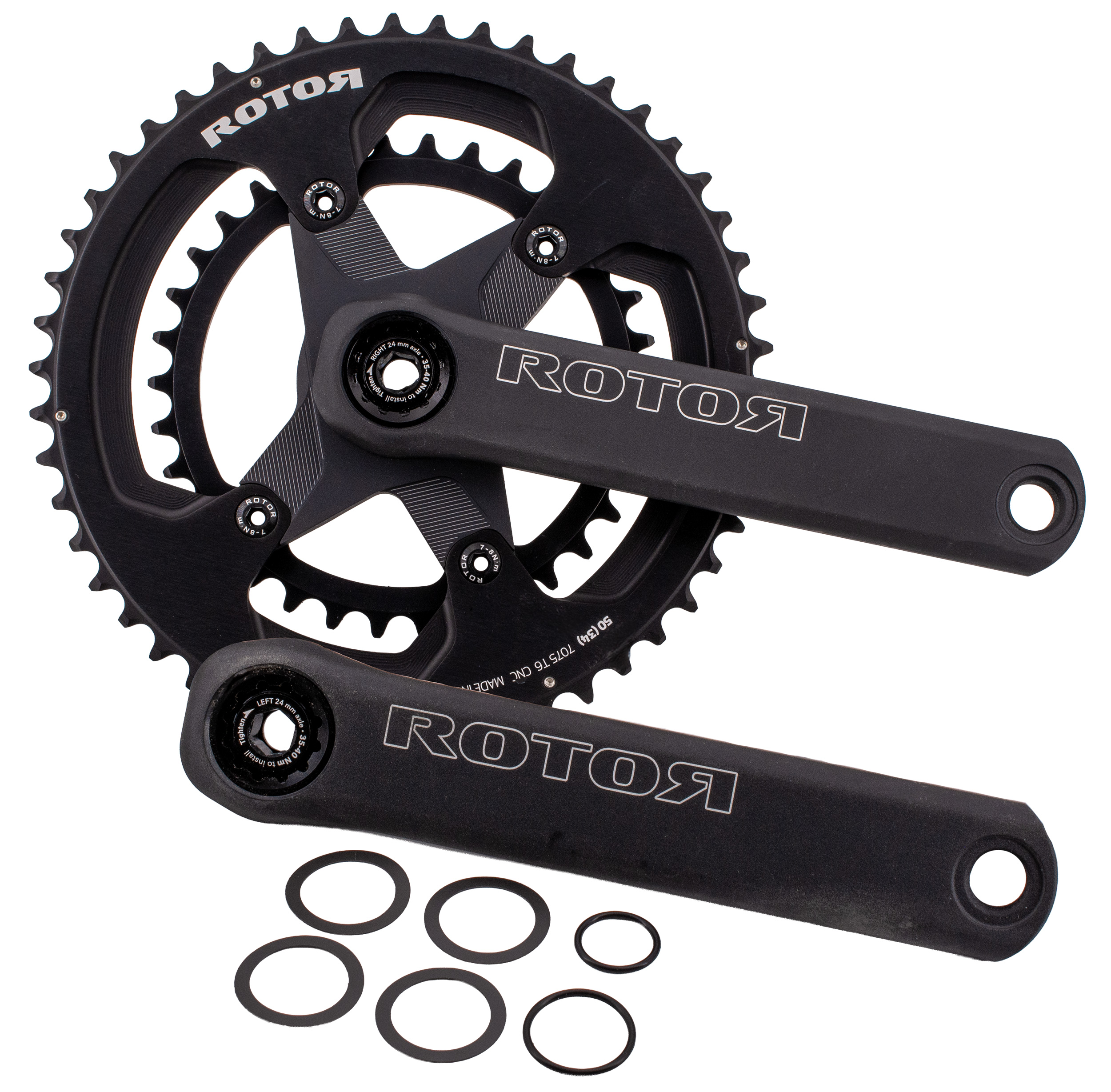 Vegast24 rond 50/34 manivelle 170mm TOP-DEAL