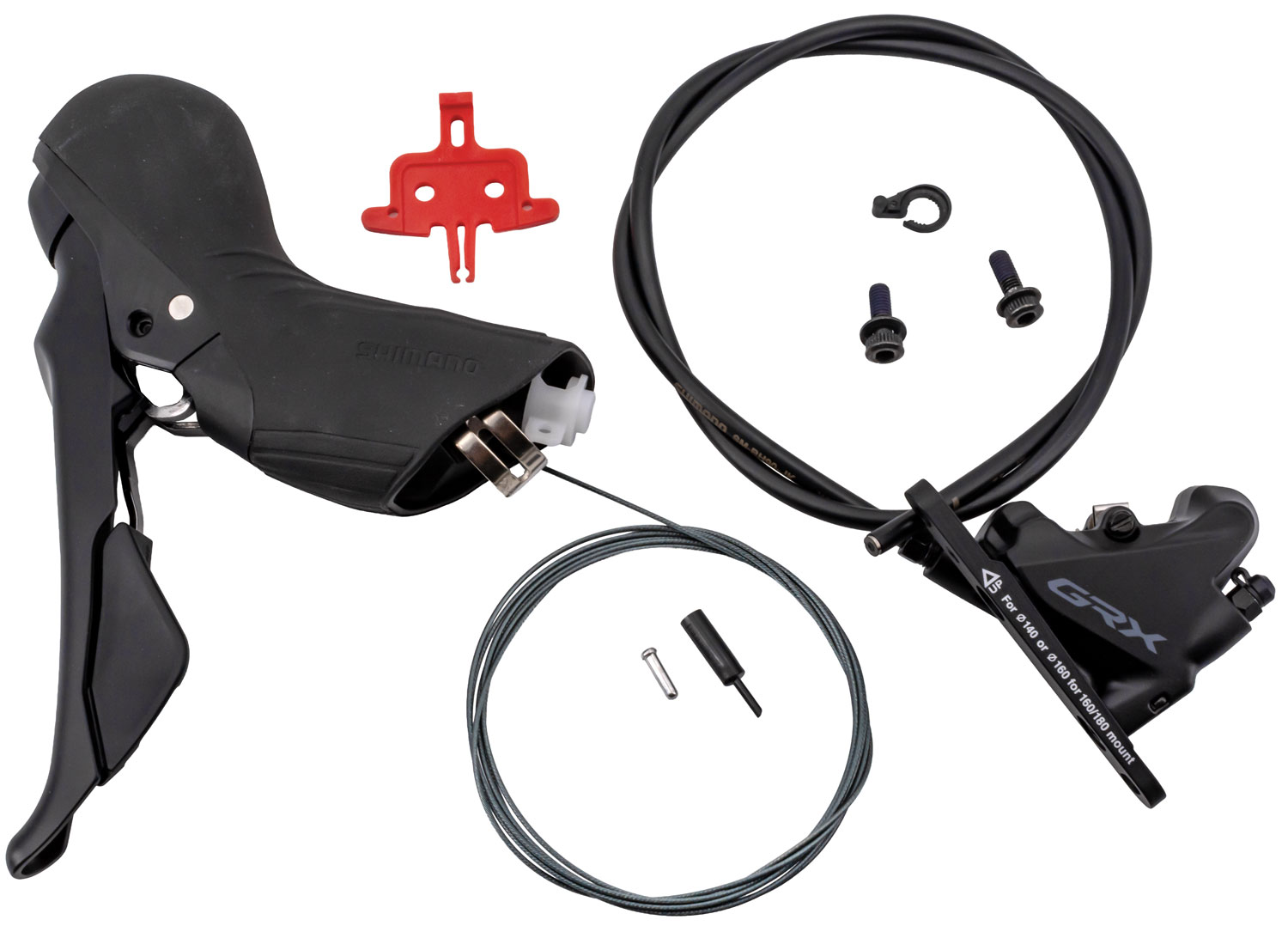 GRX ST-RX610+BR-RX400 2x freno de disco delantero J-Kit TOP-DEAL