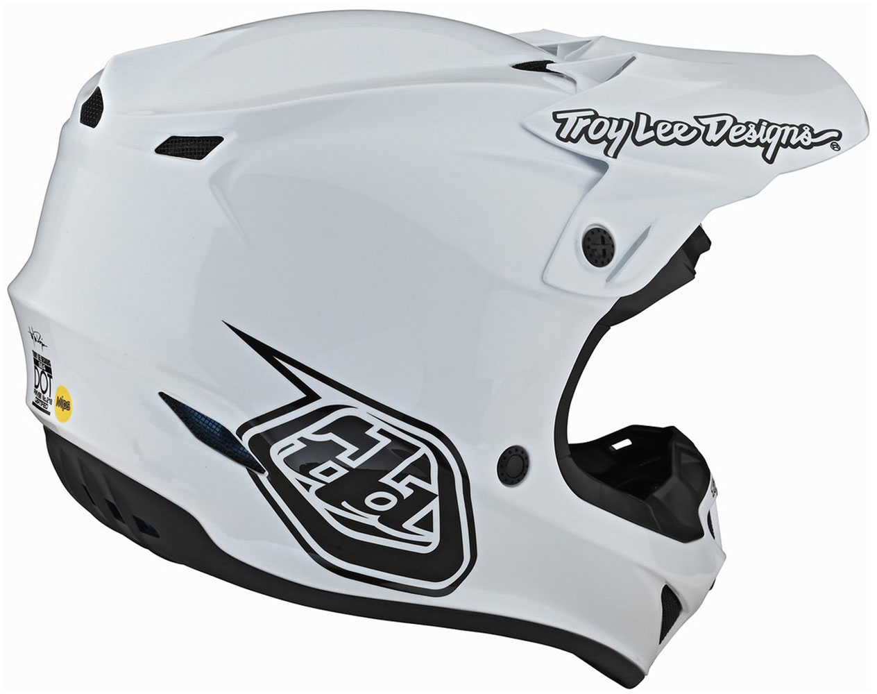 SE4 Polyacrylite MIPS - Casque Fullface Mono/White
