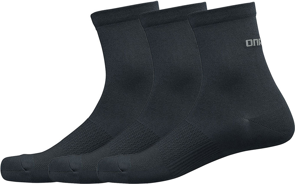Performance Mid Black - Socks (3-pack)
