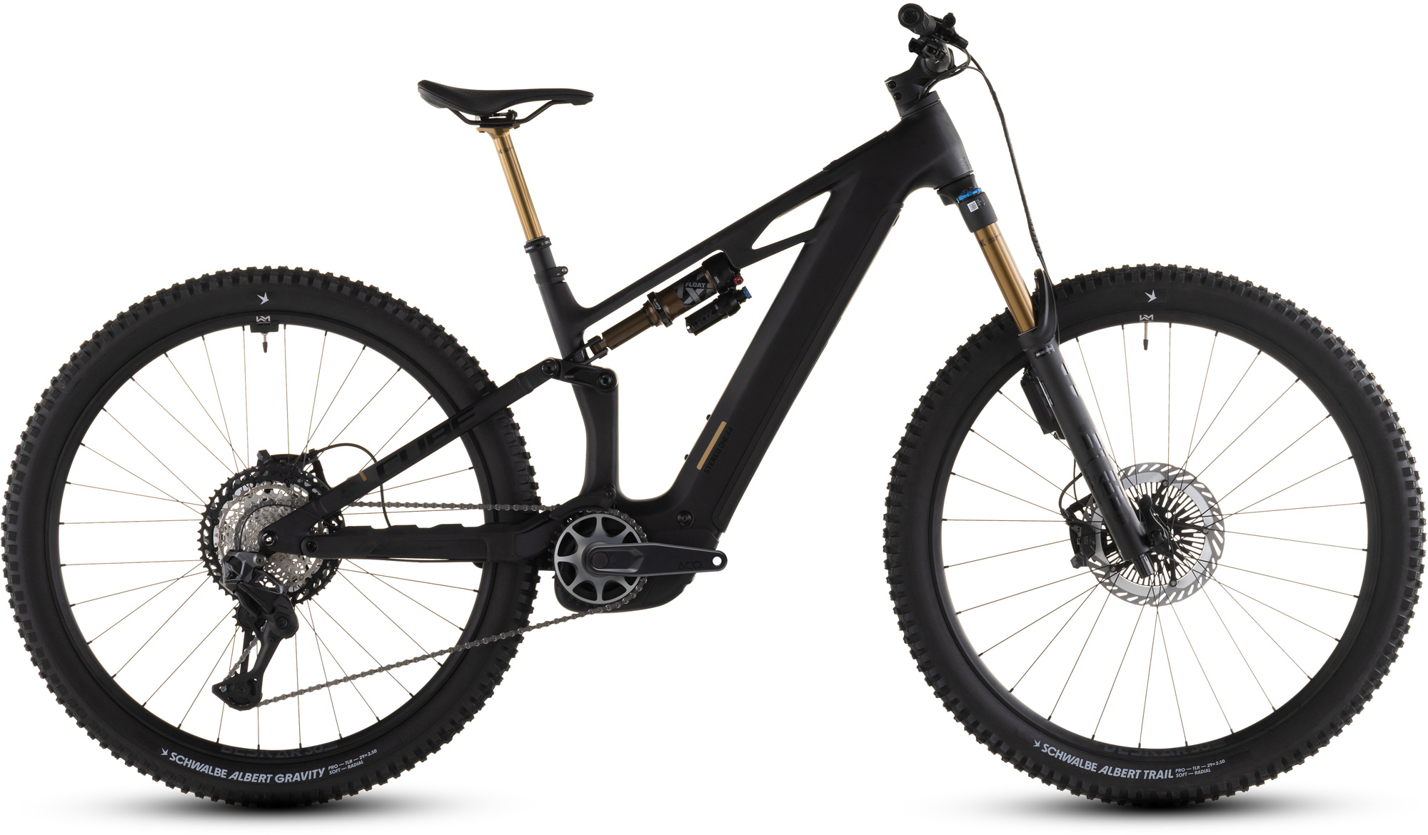 Stereo Hybrid ONE44 HPC AT 800 carbon´n´gold