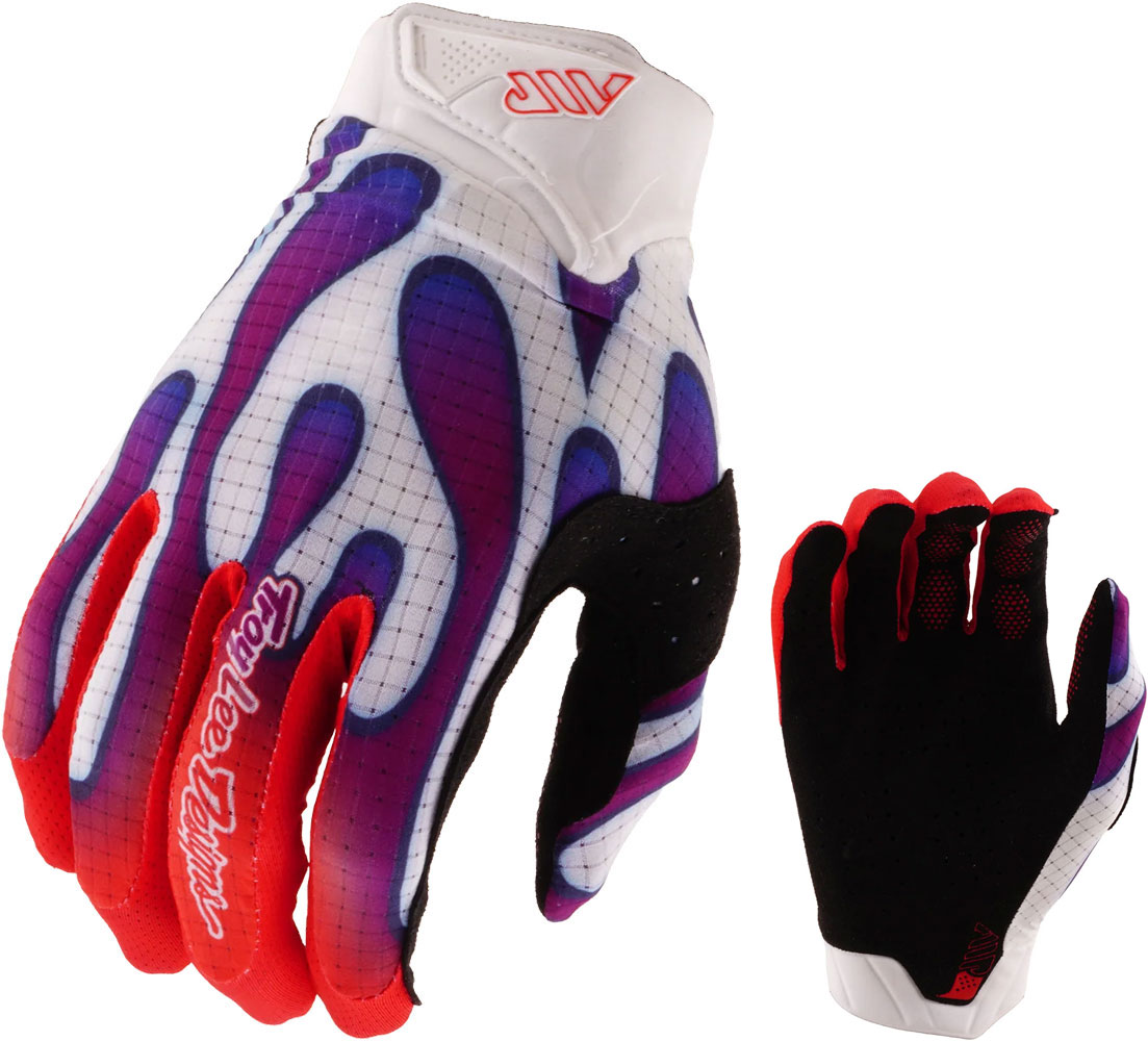 Air Glove - Gants MTB Overspray White/Violet