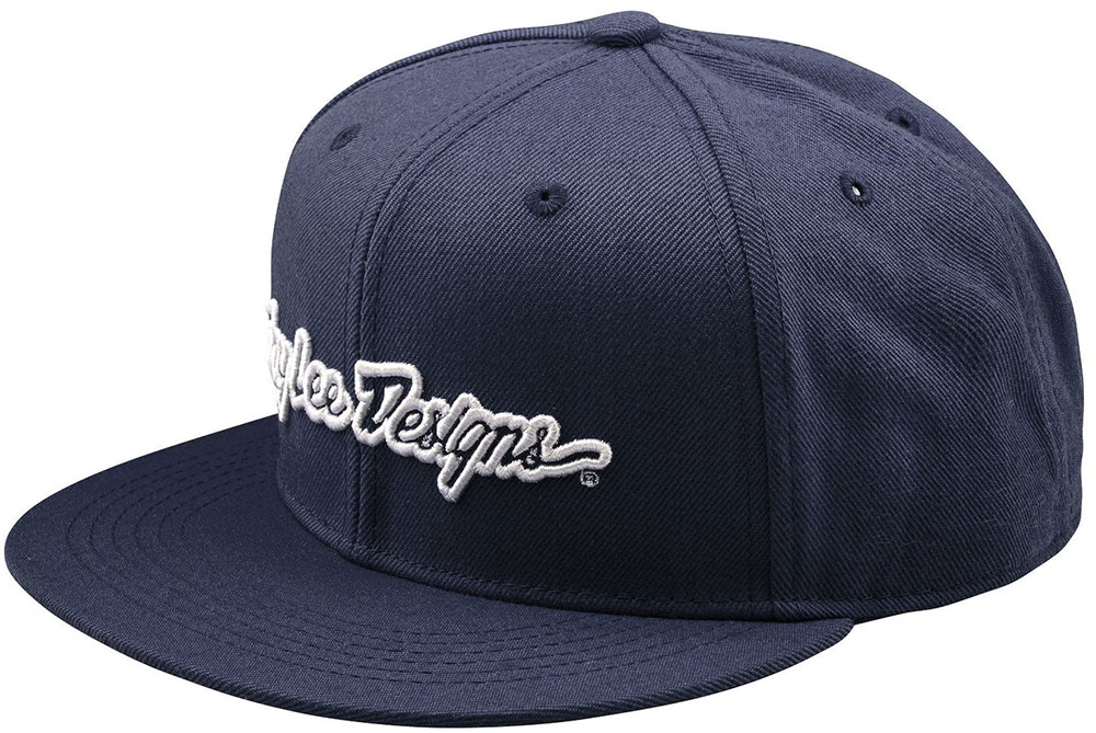 Flat Bill Snapback - Kappe Signature Indigo