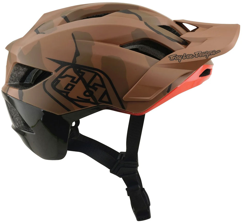 Flowline SE MIPS - MTB Helm Badge / Sienna Camo