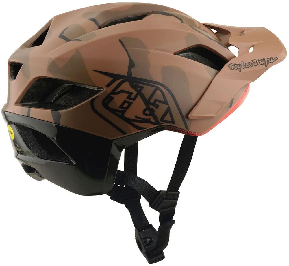 Flowline SE MIPS - MTB Helm Badge / Sienna Camo