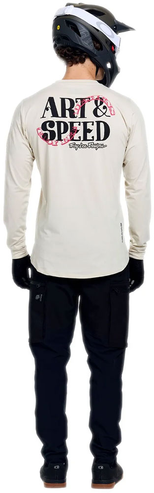 Ruckus Ride - Maillot MTB manches longues Art & Speed Pumice