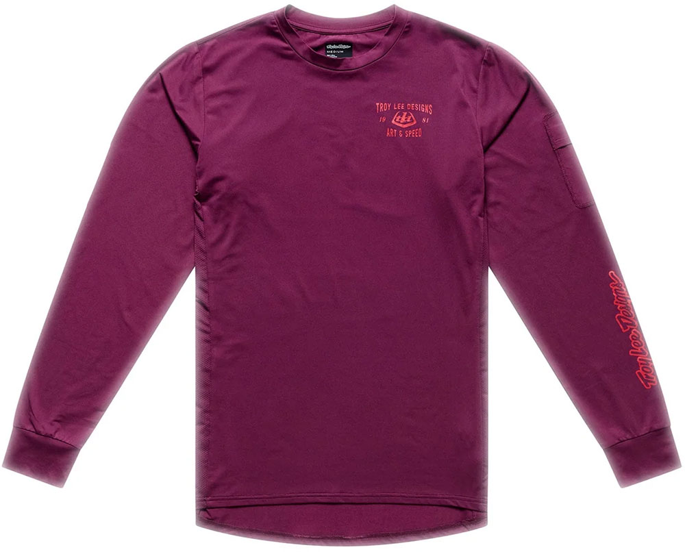 Ruckus Ride - Maillot MTB manches longues Lockdown Sangria