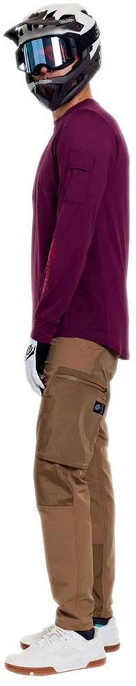 Ruckus Ride - Maillot MTB manches longues Lockdown Sangria