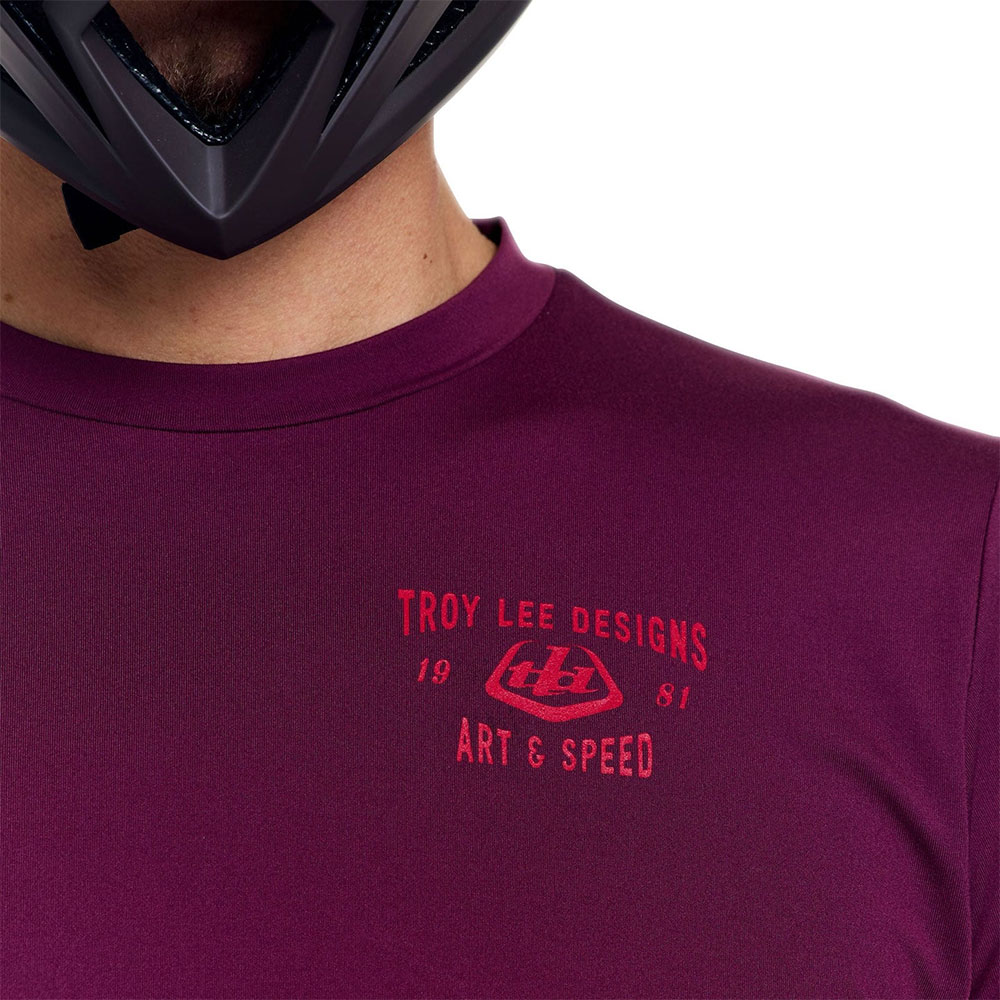 Ruckus Ride - Maillot MTB manches longues Lockdown Sangria