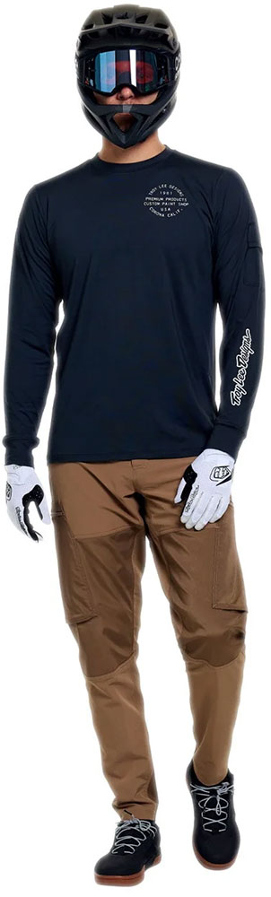 Ruckus Ride - Maillot MTB manches longues Pressed Carbon