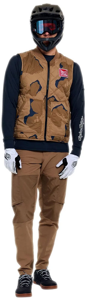 Ruckus Ride - MTB Weste Flow Camo Sienna