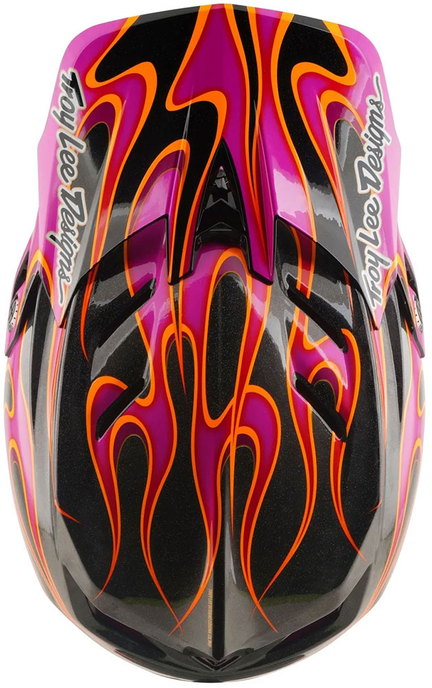 D4 Carbon MIPS - Fullface Helm Carbon/Magenta