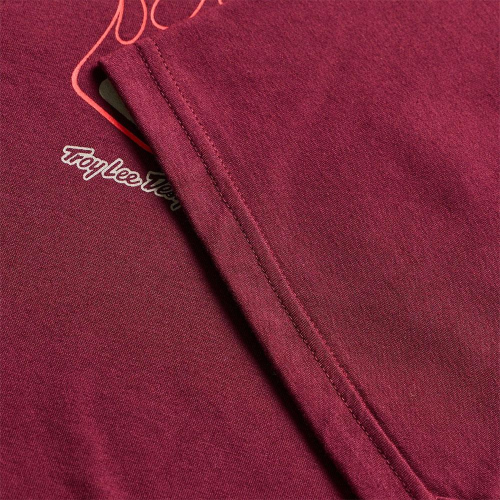 Sleeve - Camiseta Flame2 Sangria